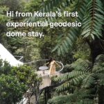 Mamitha Baiju Instagram - 📍Vagamon,Kerala Looking for a place to stay where you can unwind, get back in touch with nature, and be one with yourself? Welcome to Kerala's first experiential geodesic dome stay. Willmount Vagamon is a unique place where you can experience the best of nature and authentic living. This property features nine spacious domes comfortably nestled amidst 14 acres of cardamom plantations; it is an ideal getaway for those who wish to get away from their busy schedule and have some quality time in nature with their loved ones. . #tonextwillmount #sustainabletourism #geodesicdome #vagamon #keralatourism #experientialstay #escapefromthehustle Idukki