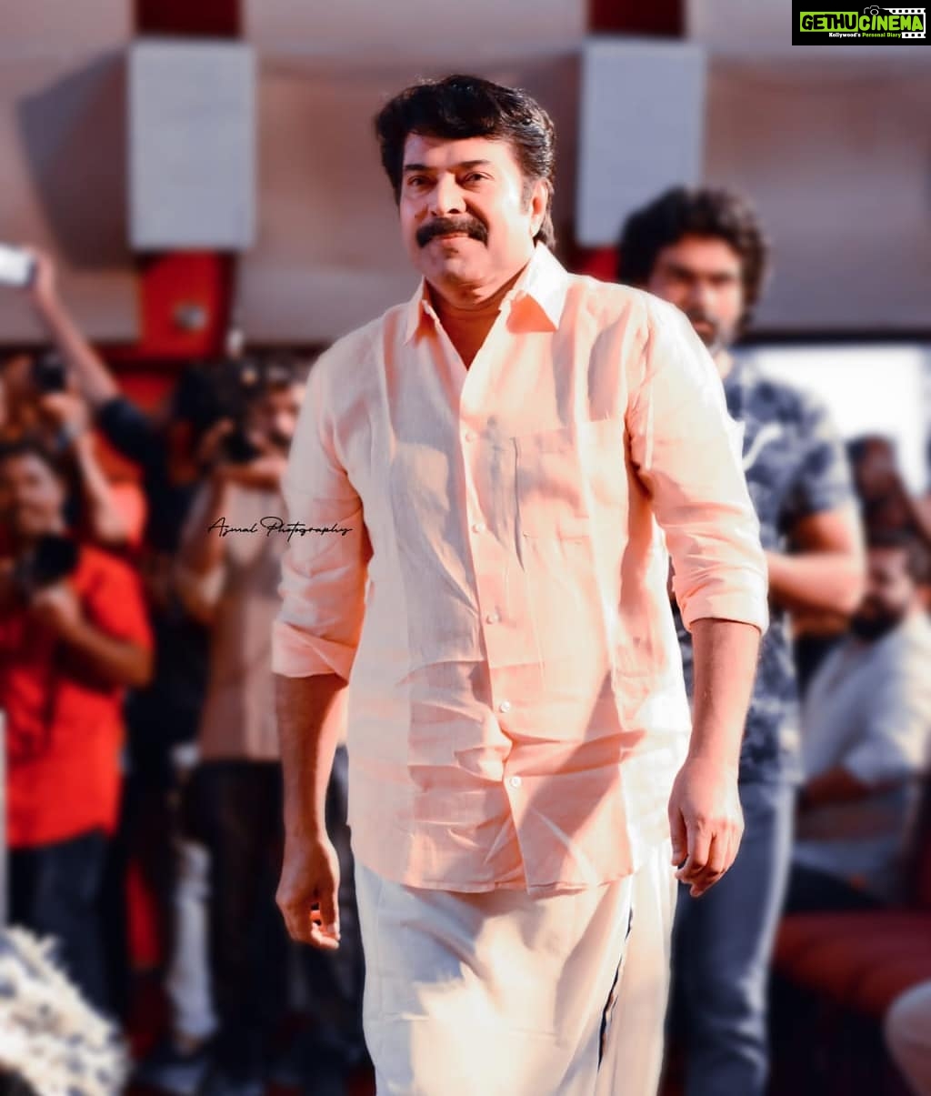 Mammootty Instagram - @Shylock_movie Title Launch 😊