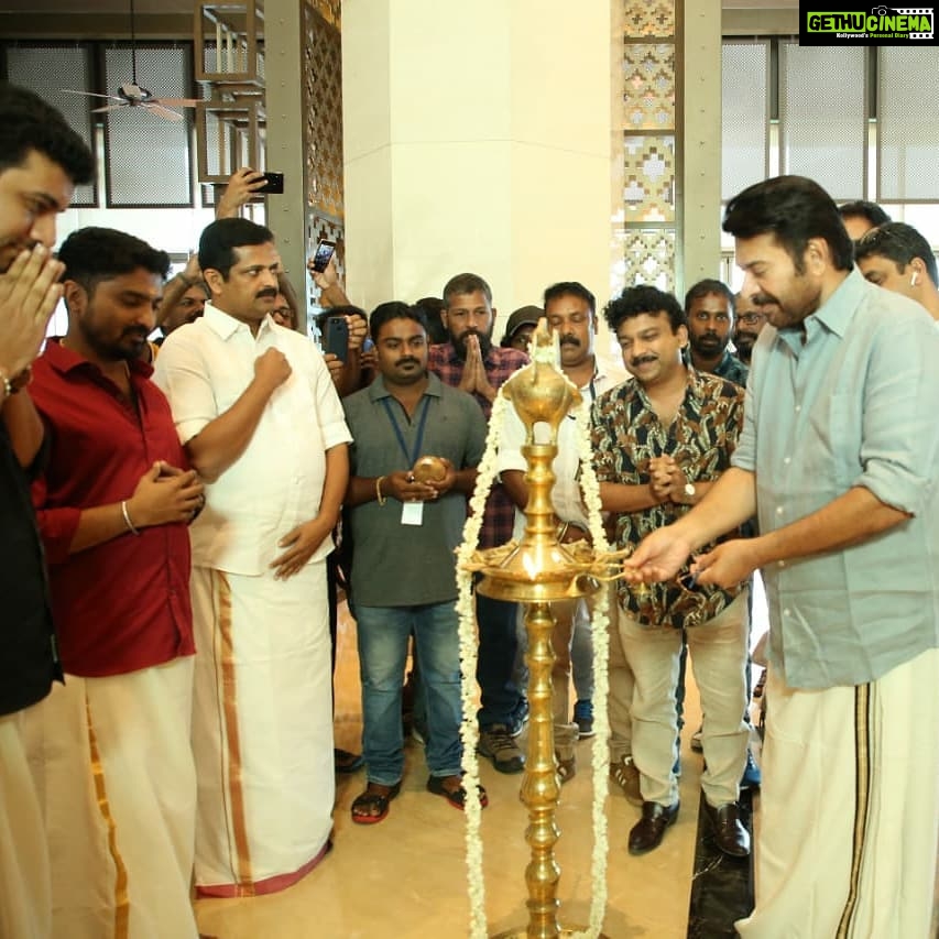 Mammootty Instagram - Ganagandharvan Shoot Kick Starts Today