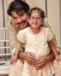 Mammootty Instagram - My angel turns five today
