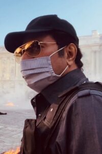 Mammootty Instagram - “Agent Budapest”
#mammoottyonthemove 
#AgentMovie