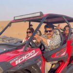 Mammootty Instagram - Desert Drive… @realactress_sneha @aishu__ @nandan_meera #ChristopherMovie #Promotion #Dubai #Desertdrive #mammoottyonthemove