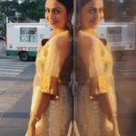 Manasi Parekh Instagram - Spreading Desi vibes in downtown NYC ♥️😘 📸 : @parthivgohil9 #reels #desifashion New York, New York