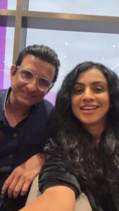 Manasi Parekh Instagram - Super excited for our film @congratulations_movie releasing this Friday the 3rd of Feb in theatres! Chatting with @sharmanjoshi about the fun during shoot and other things!