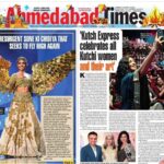 Manasi Parekh Instagram - Today front page in @ahmedabadtimestoi talking about the success of @kutchexpress.gujaratifilm and also about #uttarayan plans with @parthivgohil9 😍😍 Thanks @shrutijambhekar for the lovely article ♥️ #ahmedabadtimes #timesofindia Ahmedabad, India