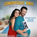 Manasi Parekh Instagram - How far you can go for love❤️ Presenting the 2nd poster of #Congratulations. 𝐀 𝐆𝐮𝐣𝐚𝐫𝐚𝐭𝐢 𝐅𝐢𝐥𝐦. In cinemas from February 3rd, 2023. Written & Directed by:- @rehan.chaudhary_ Produced by :- @jeegar.chauhan & @vedant300582 Starring:- @sharmanjoshi, @manasi_parekh, @barbhaya_jayeshs, @amebhayani , @archan.trivedi , @swatidave02 , @mehool_desai , @officialvidhichitalia @rehanchaudharyfilms @kedarandbhargav @dr.kedar @bhargav_purohit @afterplaystudios @rashesh_desai_ @bhavikcharaniadop @disha_vadgama @dvfashionstudio @parth.y.bhatt_ @studio_link @pratik2711 @vrattinighadge @blowhornmedia @birenbagadia_official #SharmanJoshi #ManasiParekh #RehanChaudhary #SharmanJoshiProductions #RehanChaudharyFilms #CongratulationsOn3rdFeb #Parenthood #gujaratifilm