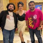Manasi Parekh Instagram - At the premier of #vhalamjaone! A hilarious film where I laughed so hard in some scenes it was embarrassing 😅total fun to watch 😍😍 Catch it in theatres from today! @pratikgandhiofficial @deekshajoshiofficial @bhaminioza @iamkavindave @hardiksangani @viraj_ghelani @vyomanandi @manasirachh @tikkutalsania @hardikgajjarfilms @parthivgohil9 @punit.j.g #premier #gujjufilm #actors INOX Leisure Ltd.