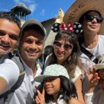 Manasi Parekh Instagram - Finished a massive chaar dhaam yatra of @disney with Magic Kingdom, Epcot, Animal Kingdom and Hollywood studios with our gang! Getting up at 7am, booking the rides on the app, leaving for the day by 8.30am and coming at midnight everyday with nerves pulsing with adrenaline! Memories of a lifetime ♥️♥️ #orlando2023 #dreamworld #amusementparks #summervacation Disney World, Orlando Fla