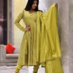 Mangli Instagram - Leaving a little sparkle! Out fit : @sthriofficial #mangli #manglisinger #indiangirls #traditionalwear #fashionista