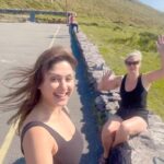 Manjari Fadnnis Instagram - Hahah one of my favourite memories from Ireland! This adorable friend I made at Waterville Kerry County, Sinead, she was one day taking me round the Ring of Kerry & we came upon this spot where we found this Irish musician playing… I got the background sound while taking the 360 degree video of the stunning view there… but when I began the selfie mode, he had stopped… & I really wanted the same BGM for us too! There impromptu Sinead made up for it & how 😂🤣😂🤣❤️❤️❤️ This girl has a MAD vibe! She totally made my trip to Waterville a super fun ride!!! Love u Sinead! Met her as a stranger, Made a friend for life❤️ PS: She reminded me of my Doll I used to have when I was 4 years old which I lost in a train… Her nick name happened to be Dolly, so she joked… May be ur Dolly somehow washed ashore all the way to Ireland & took a human form in Me! 😂😅 😘😘❤️❤️ #travel #traveldiaries #solo #solotravel #ireland #ringofkerry #waterville Ring Of Kerry,Co.Kerry