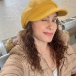 Manjari Fadnnis Instagram - Looove caps but the only time I end up wearing them is while I’m travelling… #caps #accessories #beret