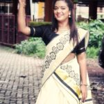 Mareena Michael Kurisingal Instagram - Costume @ar_handlooms_kuthampully Jewellery @kichu_collection