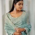 Mareena Michael Kurisingal Instagram - Photography @rijil_kl Saree @mahekdesigns Styling @ashi_ashz Make up @azhak.makeover