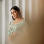 Mareena Michael Kurisingal Instagram - Photography @rijil_kl Saree @mahekdesigns Styling @ashi_ashz Make up @azhak.makeover