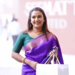 Mareena Michael Kurisingal Instagram - Seematti is better than i expctd....the way they offer numerous styles,fabrics and designs is amazing..great apparel for any occassions...a place very near to hilite mall and easy access.. seematticrafted is very well laid out with counters for different clothing on various floors. Spacious seating, well spread out and great value for money. Tnk u so mch for inviting me @zapplrmedia to the upgraDed version of seematti as @seematticrafted Congrts to @seemattitextiles family #seematti #seematticrafted #calicut #seematticalicut #letswelcomehappiness #launched #fashion #fashionstyle #shopping #newstore #sarees #weddingsarees #lehengas #kancheepuramattires #lacha #sharara #salwars #churidars #gowns