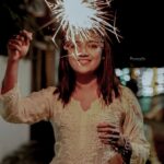 Mareena Michael Kurisingal Instagram - Happy diwali evryone Photography @beniveesjo Costume @chikankariaffair