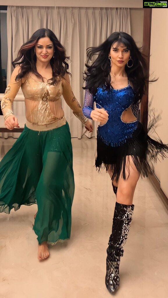 Maryam Zakaria Instagram - Nagin girls are back ! Performing together after 10 successful years of Nagin cheers to us!!!!