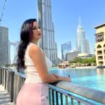 Maryam Zakaria Instagram - This view makes my heart beat faster ❤️ . . #traveldiaries #travelphotography #dubai #beautifuldestinations Dubai, United Arab Emirates