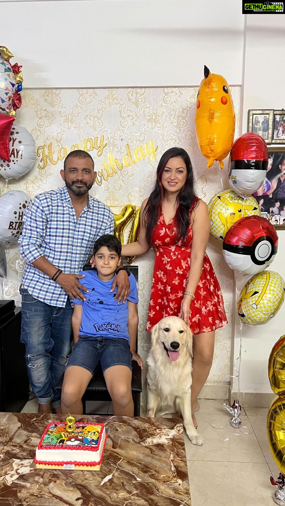 Maryam Zakaria Instagram - Happy birthday my Superboy @realaryanthakur I know itβs not fun and easy for you to be sick specially on ur birthday, but your so strong. You will be fine soon πWe love you so much β€οΈβ€οΈβ€οΈπ₯³π₯³π₯³πππ #birthdayboy #family #reelitfeelit