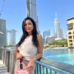 Maryam Zakaria Instagram - This view makes my heart beat faster ❤️ . . #traveldiaries #travelphotography #dubai #beautifuldestinations Dubai, United Arab Emirates