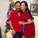 Maryam Zakaria Instagram - Happy birthday to my wonderful husband @arvindchoreographer 🥳❤️ I wish you all the best things in the world. Stay blessed ❤️❤️❤️🙂 #happybirthday #loveyou #family