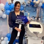 Maryam Zakaria Instagram - Finally the new fat freezing machine Cristalpro launches at @clinicmetamorphosis and it’s first in Mumbai. Thank you so much dear @vahbz for inviting me for this amazing event you are fabulous host as always ❤️ . . #christalpro #fatfreezing #beautyclinic #reelitfeelit #dermatologist