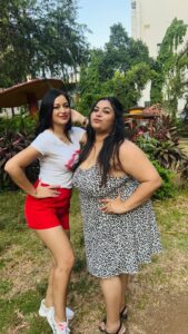 Maryam Zakaria Instagram - We are back with a new trend with @maryamzakaria Did u guys missed us 😉😉 . #reel #reelitfeelit #trending #reelsinstagram #curvyjaanvi #curvyjaanvifam #curvyjfam #plussizefashion # #strongwomen #plussize #bodypositive #curvywomen #dance #newtrend #maryamzakaria Mumbai, Maharashtra