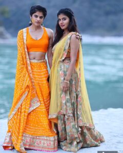 Maya Sundarakrishnan Instagram - #Throwback 

@singerswagatha 
@anjusartistry