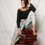Maya Sundarakrishnan Instagram - Check out @taarabai.online ‘s beautiful and comfortable clothing. Clothing line : @taarabai.online photography: @sinty_boy Makeup and hair : @anjusartistry Styled by : @singerswagatha