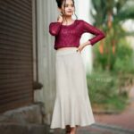 Meenakshi Anoop Instagram - 🕊 Stylist and designer : @doms.2010 Costume: @western_lady_ jewellery: @anokhi_priyakishore Photography: @imagiophotography_official