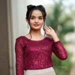 Meenakshi Anoop Instagram - 🕊 Stylist and designer : @doms.2010 Costume: @western_lady_ jewellery: @anokhi_priyakishore Photography: @imagiophotography_official