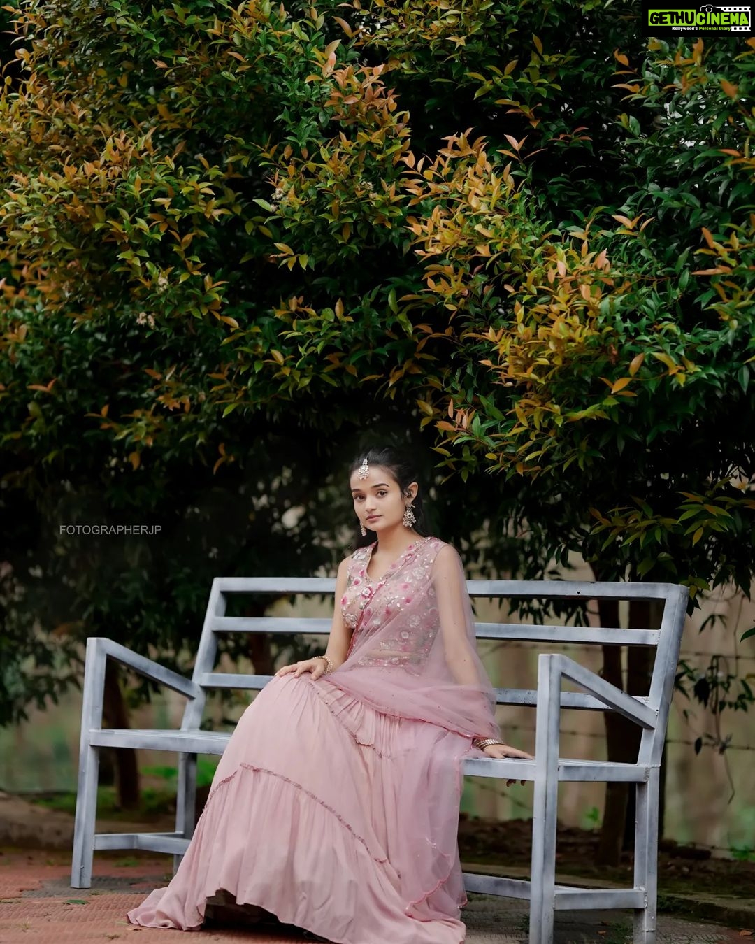 Meenakshi Anoop Instagram - Sandy cheeks🐇 Stylist and designer : @doms.2010 Costume: @trose_by_isabella jewellery: @anokhi_priyakishore Hair: @rathybaiju_mua Photography: @FOTOGRAPHERJP #model #travel #f #cute #followers #beauty #likeforlike #tiktok #comment #trending #photographer #lifestyle #viral #explore #music #motivation #photoshoot #instamood #instapic #girl #quotes #selfie #naturephotography #memes #inspiration #explorepage #k #makeup