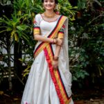 Meenakshi Anoop Instagram - Love the way 🦄 Stylist and designer : @doms.2010 Costume: @annmaria_boutique Jewellery: @anokhi_priyakishore Photography: @__purplemedia__