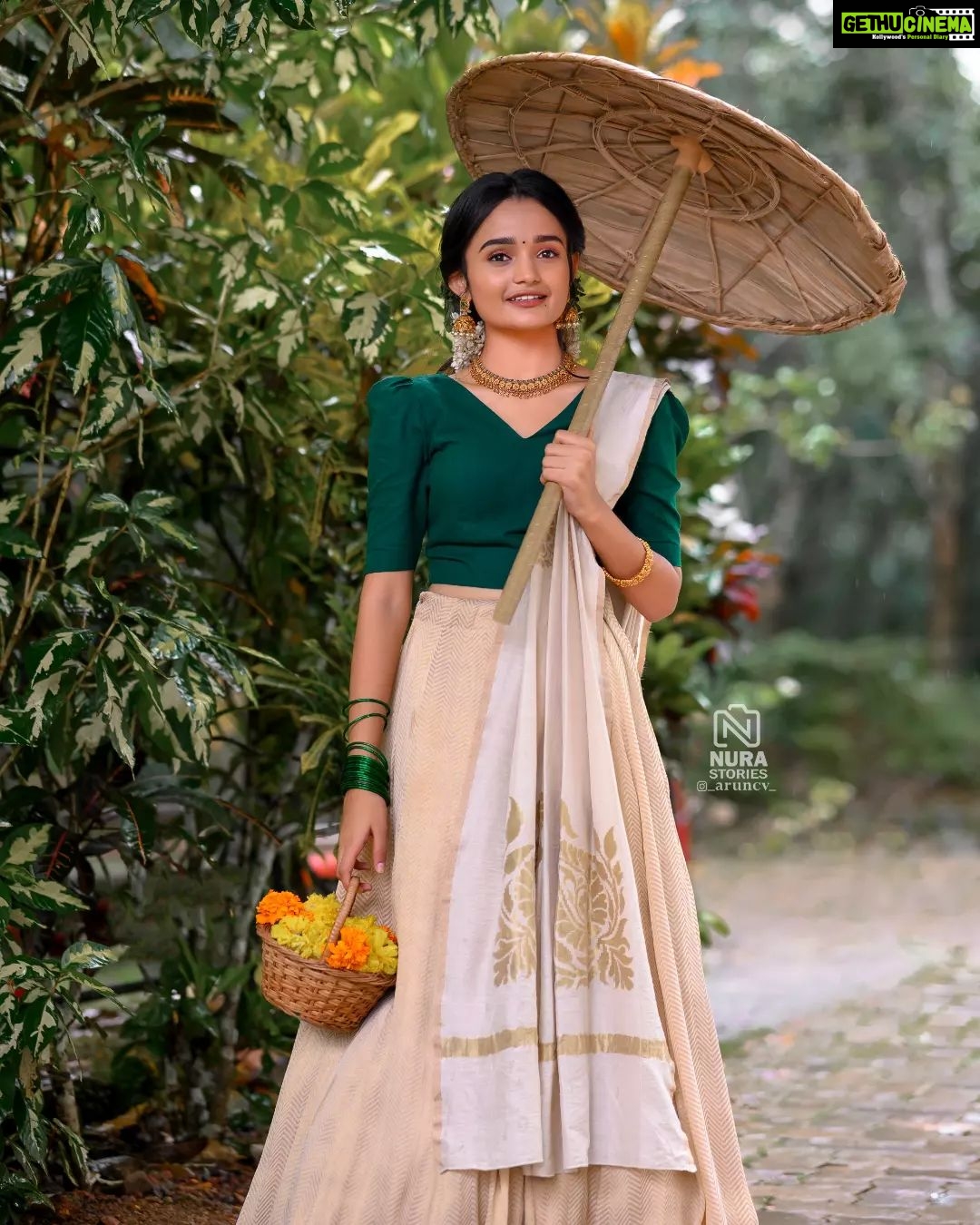 Meenakshi Anoop Instagram - Stylist and designer : @doms.2010 Costume: @threadnneedle_official jewellery: @anokhi_priyakishore Photography: @_aruncv_