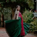 Meenakshi Anoop Instagram - Sparkle 🦋 Stylist and designer : @doms.2010 Costume: @threadnneedle_official jewellery: @anokhi_priyakishore Photography: @FOTOGRAPHERJP
