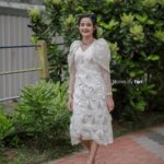 Meenakshi Anoop Instagram - Defines 🪞 Stylist and designer : @doms.2010 Costume: @Threadnneedle_official Jewellery: @anokhi_priyakishore Photography: @stories_by_fari