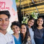 Meenakshi Anoop Instagram - October 12th🧁 Some birthday random stuff 🤎 Decorations 🦋@pro_media_events Cake🎂@_.heavenly_delights._ Framudus🐒@neerjasree @niranjanaxwx @iamabhiram7 @_.angelmaryjoseph._