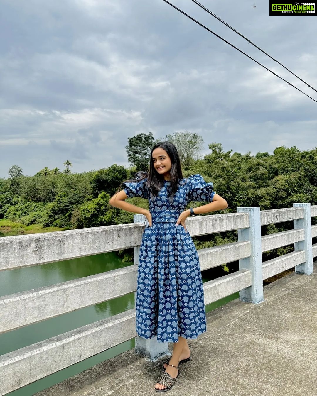 Meenakshi Anoop Instagram - Sometimes all I think about is you🤍 👗@cafefashion_by_remya_nair