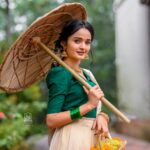 Meenakshi Anoop Instagram - Stylist and designer : @doms.2010 Costume: @threadnneedle_official jewellery: @anokhi_priyakishore Photography: @_aruncv_
