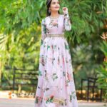 Meenakshi Anoop Instagram - Lisa💭 Stylist and designer : @doms.2010 Costume: @nooriyaonline_ jewellery: @anokhi_priyakishore Photography: @3leaf_photography
