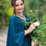 Meenakshi Anoop Instagram - Yuhhh🦋 Stylist and designer : @doms.2010 Costume: @western_lady_ jewellery: @anokhi_priyakishore Photography: @3leaf_photography