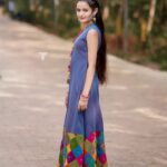 Meenakshi Anoop Instagram - Miracles do happen 🌺 Stylist and designer :@doms.2010 Costume: @swapnamanthra jewellery: @anokhi_priyakishore Photography: @fotographerjp