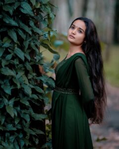 Meenakshi Anoop Instagram - Always in my heart 💚

#outfitoftheday @aarya_sushanth_
#photographer @akhilskiran