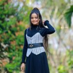 Meenakshi Anoop Instagram - Retro🍒 Stylist and designer : @doms.2010 Costume: @western_lady_ Jewellery: @anokhi_priyakishore Photography: @3leaf_photography