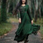 Meenakshi Anoop Instagram - Always in my heart 💚 #outfitoftheday @aarya_sushanth_ #photographer @akhilskiran