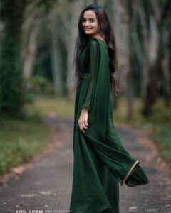 Meenakshi Anoop Instagram - Always in my heart 💚

#outfitoftheday @aarya_sushanth_
#photographer @akhilskiran