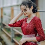 Meenakshi Anoop Instagram - Glimmer of red❤ Stylist and designer : @doms.2010 Costume: @western_lady_ Hair: @rathybaiju_mua jewellery: @anokhi_priyakishore Photography: @creative___media_ #style #happy #photo #life #nature #insta #cute #viral #likesforlike #model #music #travel #memes #explorepage #liker #girl #explore #selfie #india #beauty #k #lfl #trending #likeback #following #loveyourself #lifestyle #tiktok #photoshoot #photographer