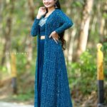 Meenakshi Anoop Instagram - To love is never wrong 🤍 Stylist and designer : @doms.2010 Costume: @utsavkochi jewellery: @mayoorajewels_by_archana Photography: @98craftman
