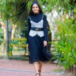 Meenakshi Anoop Instagram - Retro🍒 Stylist and designer : @doms.2010 Costume: @western_lady_ Jewellery: @anokhi_priyakishore Photography: @3leaf_photography