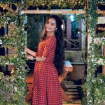 Meenakshi Anoop Instagram - Vintage vibe🦋 👗@cafefashion_by_remya_nair